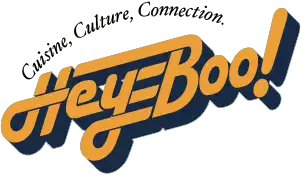 HeyBoo! Logo, Cuisine, Culture, Connection