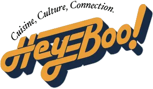 HeyBoo! Logo, Cuisine, Culture, Connection